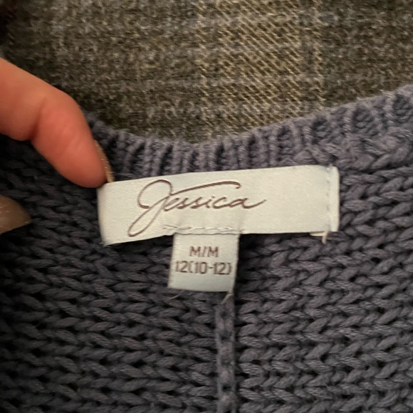 vintage Womens knit long sweater - Picture 2 of 2